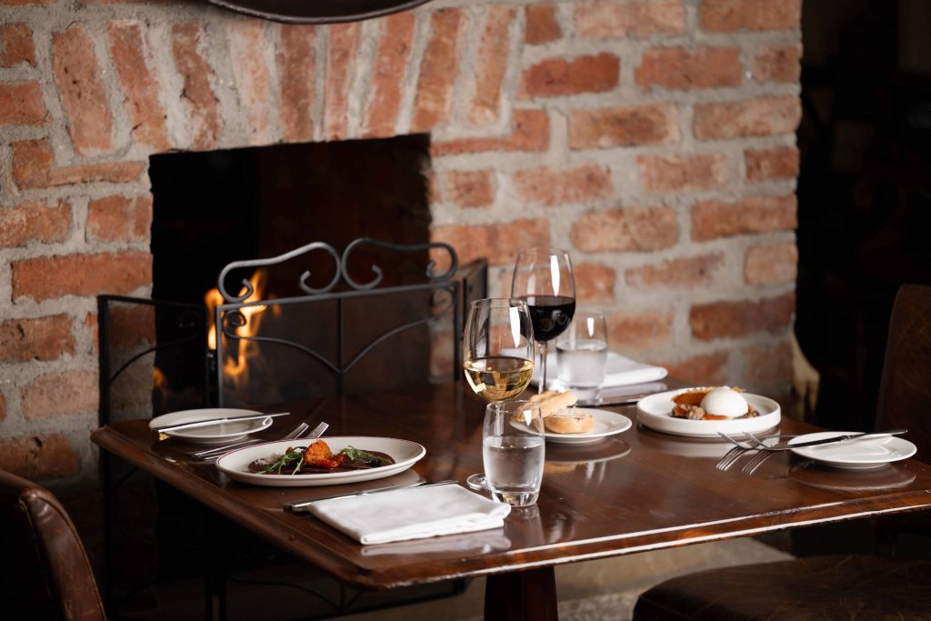 Dinne at Bushmills Townhouse, Causeway Coast